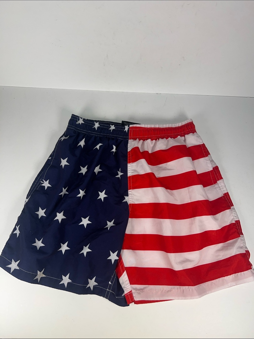 Men's American Flag Swim Shorts - Red, White & Blue